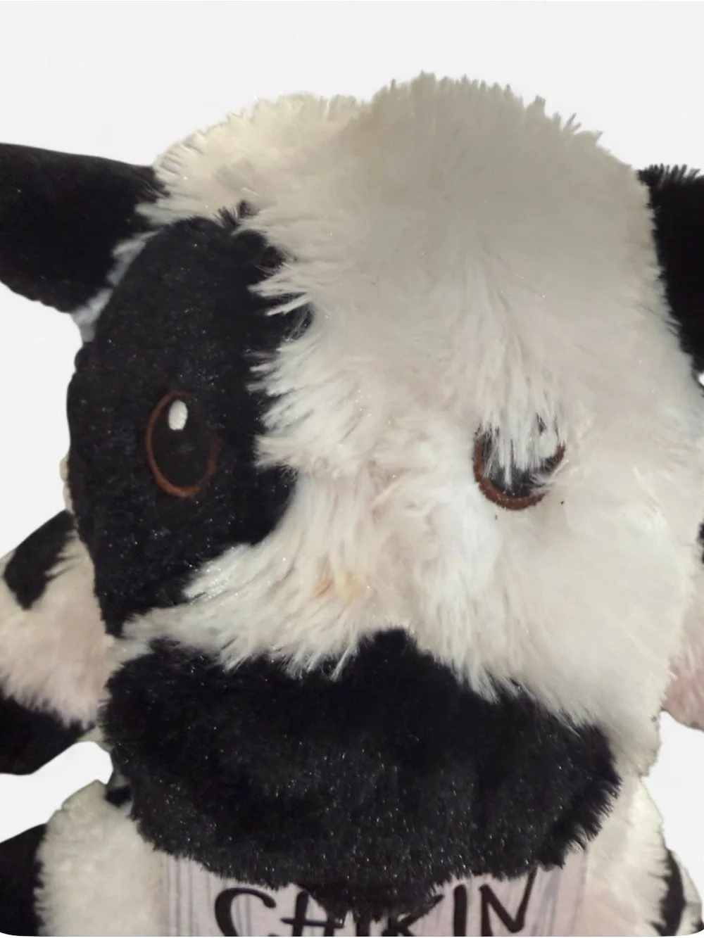 Chick-fil-A Plush Cow- Black & White